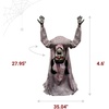 image:imageHaunted Hill Farm 56Ft Zombie Animatronic with Knife amp Head54